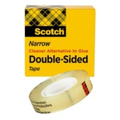 Scotch Double-Sided Tape Runner, Clear, 1/3 X 588