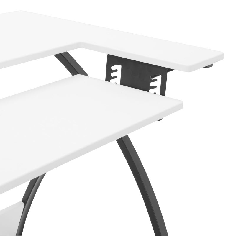 Comet Hobby / Sewing Machine Table In Black / White