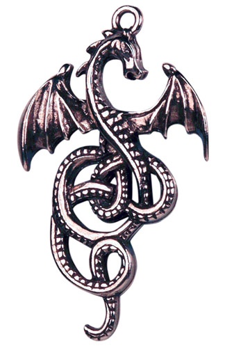 Nidhogg Dragon Pendant for Resolving Difficulties