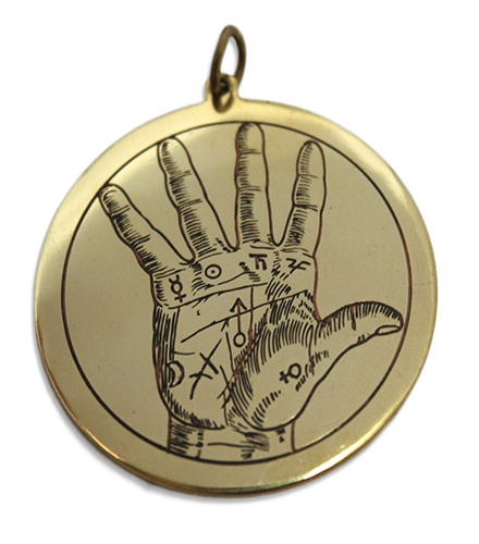 Hand of Fortune Amulet for Happy Events and Good Opportunities