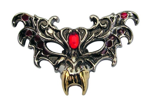 Masque Of The Vampire For Immortality Pendant Necklace