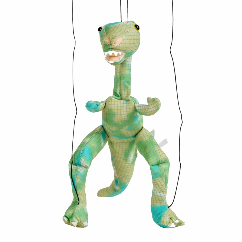 16" Baby Dinosaur (Green Tie-d