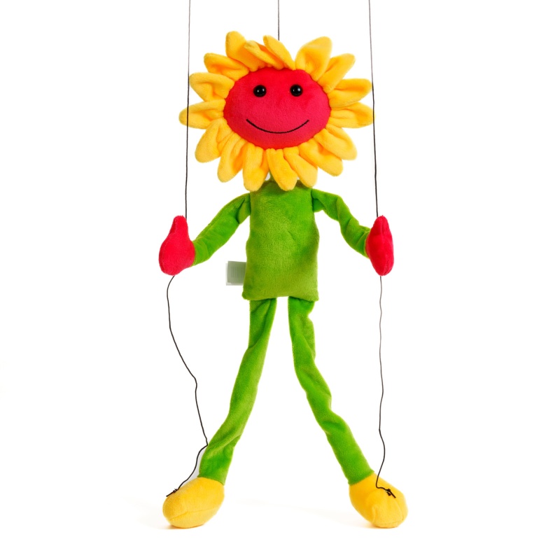 16" Dancing Sunflower