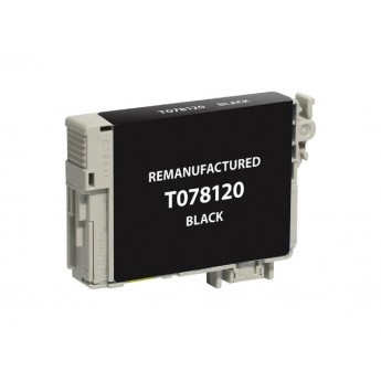 Epson OEM 78, T078120 Remanufactured Inkjet Cartridge: Black, 300 Yield, 11ml