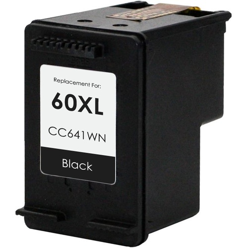 Hewlett Packard OEM 60XL, CC641WN Remanufactured Inkjet Cartridge: Black, 600 Yield