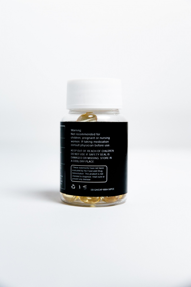 Hemp Seed Oil Capsules - Premium Grade - 100% Natural - 1000Mg - 50 Softgels