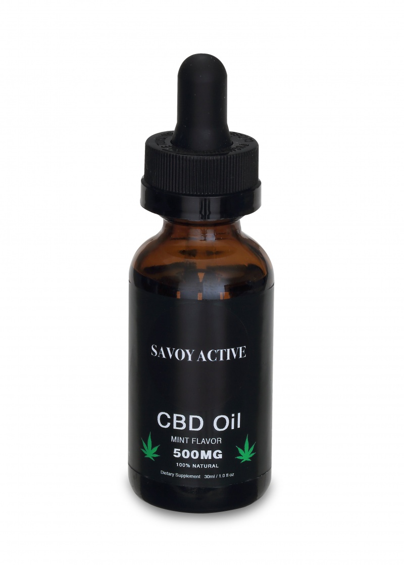 Cbd Oil - Mint Tincture - 500Mg Cbd - 100% Natural - 30Ml - Made In Usa Color One Color Size One Size