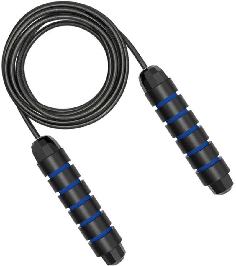 Professional Gym Adjustable Jump Rope - Blue Color One Color Size One Size