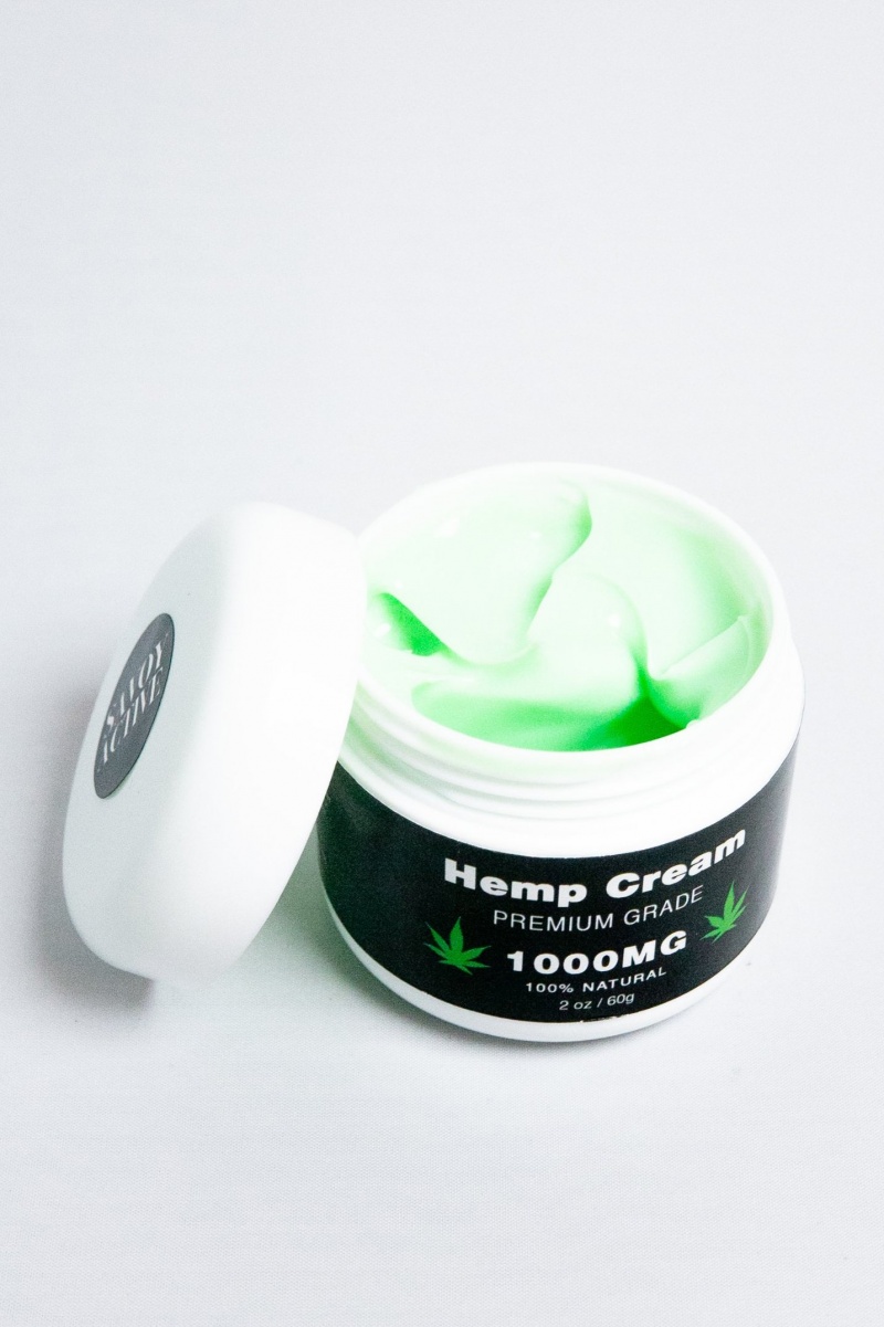 Hemp Seed Oil Cream - Premium Grade - 100% Natural - 1000Mg - 2 Oz. / 60 G. Color One Color Size One Size