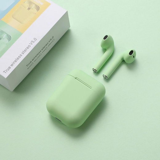Savoy Active Macaron Earbuds - Light Green