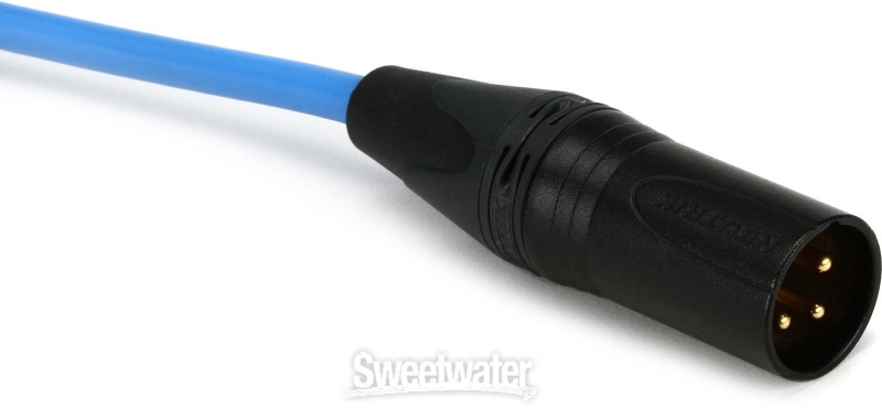 Pro Co Quad Xlr Cable - 10 Foot Blue