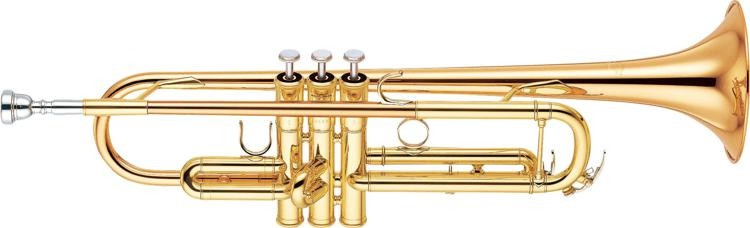 Yamaha Ytr-6345 Professional Bb Trumpet - Gold Lacquer With Gold Brass Bell