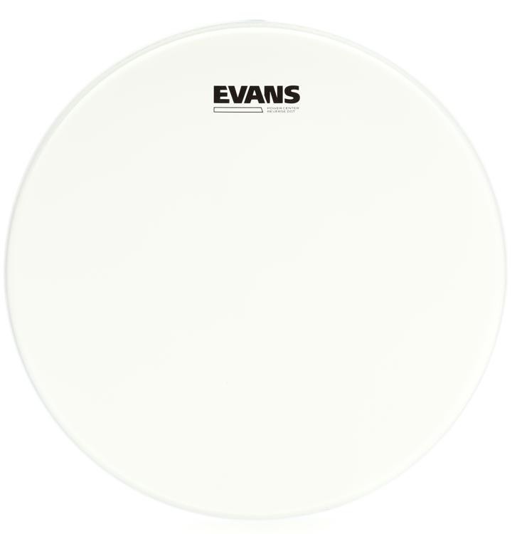 Evans Power Center Reverse Dot Drumhead - 14 Inch