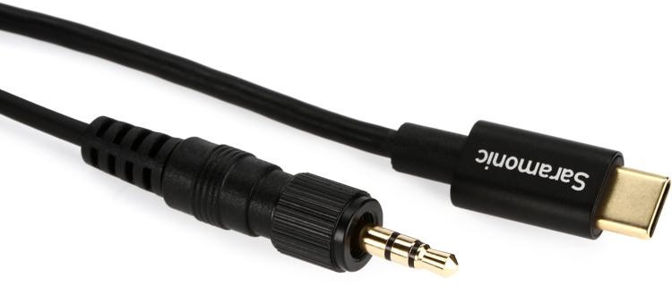 Back In Stock! Saramonic Utc-C35 3.5Mm Trs To Usb Type-C Interface Cable