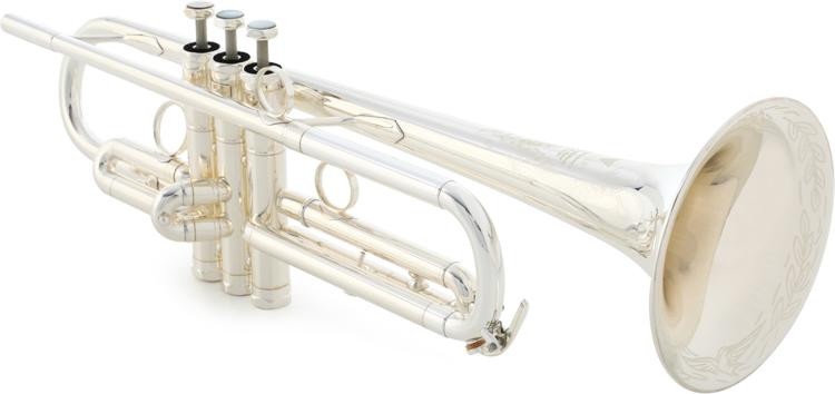 Victory Musical Instruments Revelation Series Professional Trumpet - Silver-Plated