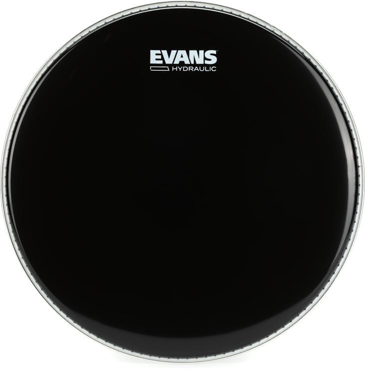 Evans Hydraulic Black Drumhead - 13 Inch