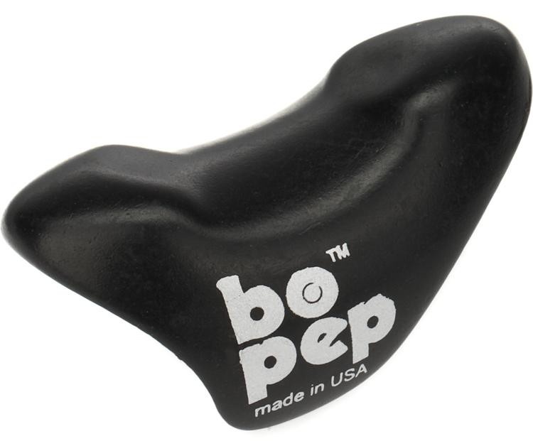 New  Bo-Pep Flute Finger Saddle - Black