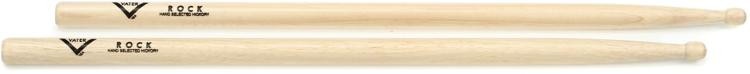 Vater American Hickory Drumsticks - Rock - Wood Tip