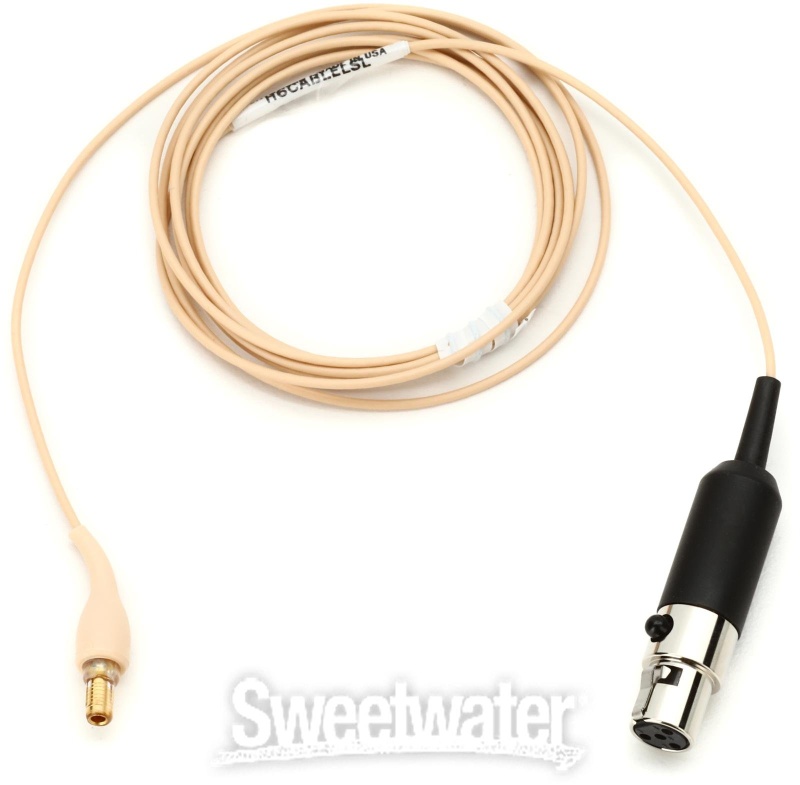 Countryman H6 Headset Cable With Ta4f Connector For Shure Wireless - Light Beige