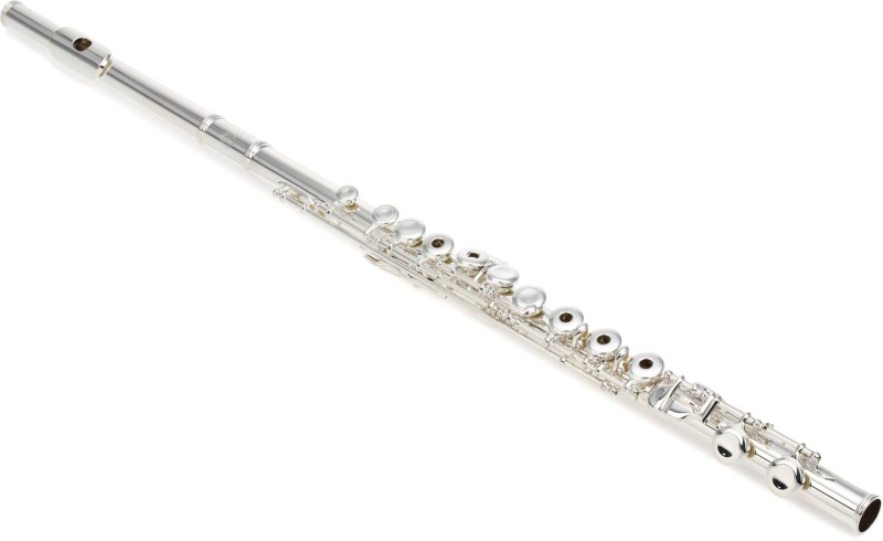 Jupiter Standard Flute With Offset G Key System, Top Adjustment Screws, And Open-Hole Keys