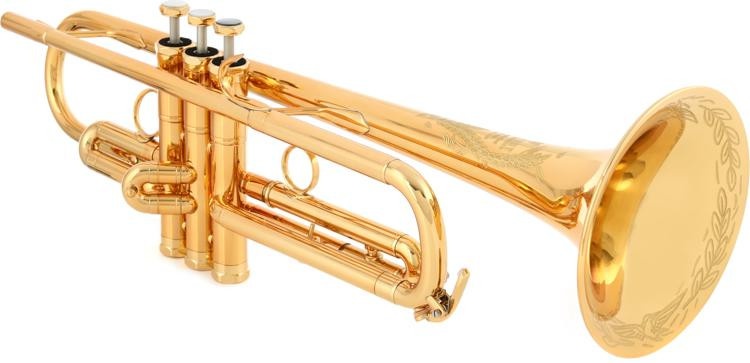 New  Victory Musical Instruments Revelation Series Professional Trumpet - Gold Lacquer