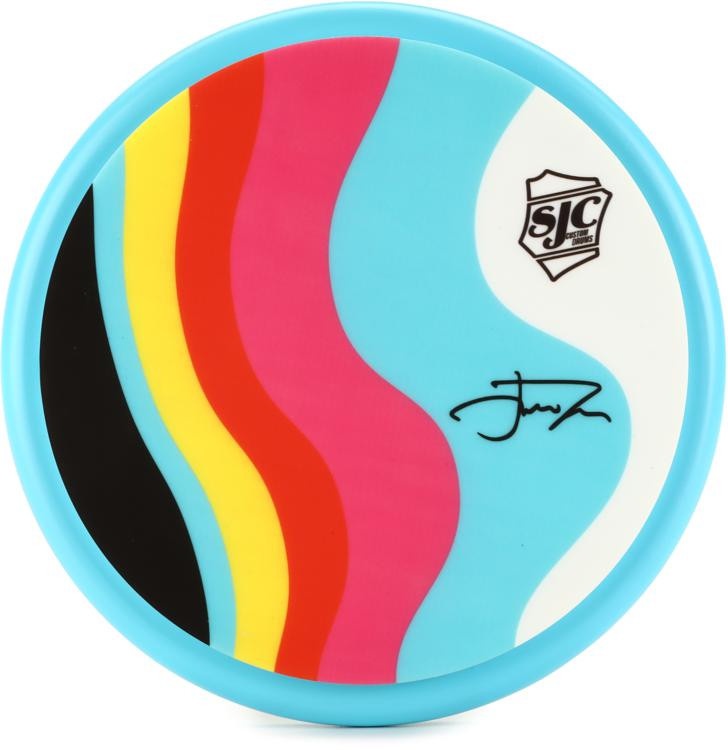 Sjc Custom Drums Josh Dun Signature Practice Pad - Swirl