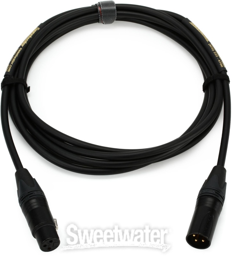 Pro Co Quad Xlr Cable - 10 Foot Black
