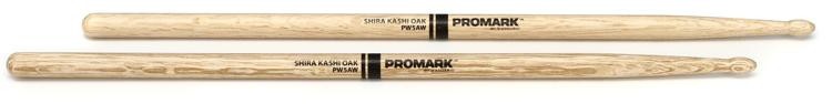 Promark Classic Attack Drumsticks - Shira Kashi Oak - 5A - Wood Tip