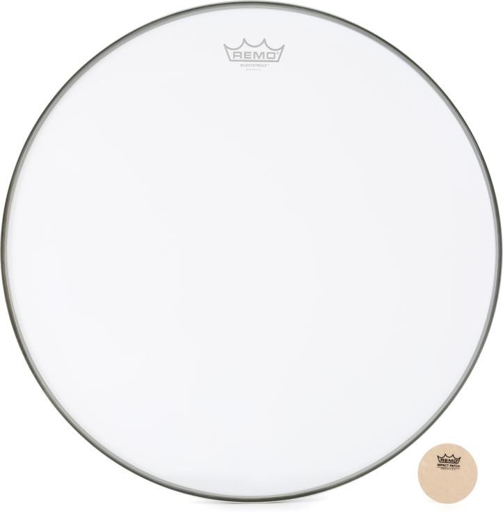 Remo Silentstroke Bass Drumhead - 20 Inch