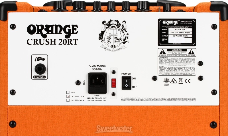 Orange Crush 20Rt 1X8" 20-Watt Combo Amp