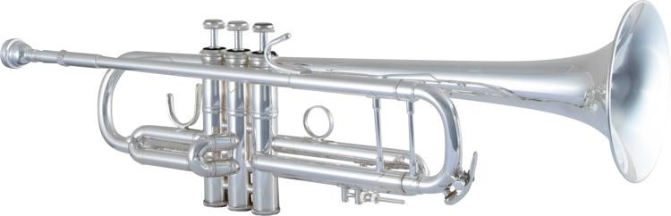 Bach Lt180 Lightweight Stradivarius Professional Bb Trumpet - Silver-Plated With 72 Bell