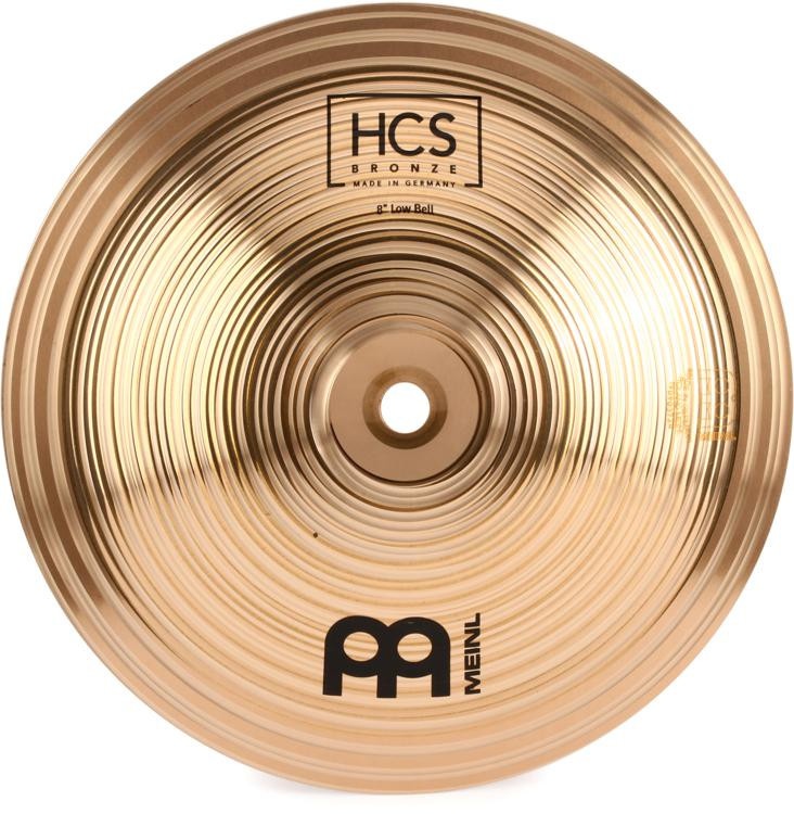 Meinl Cymbals 8 Inch Hcs Bronze Bell Cymbal - Low Tone