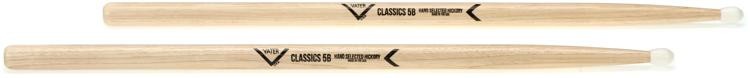 Back In Stock! Vater Classics Drumsticks - 5B - Nylon Tip