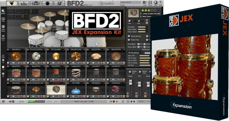 BFD Sabian Digital Vault[ BFD3 Expansion Pack] BFD3専用 拡張音源