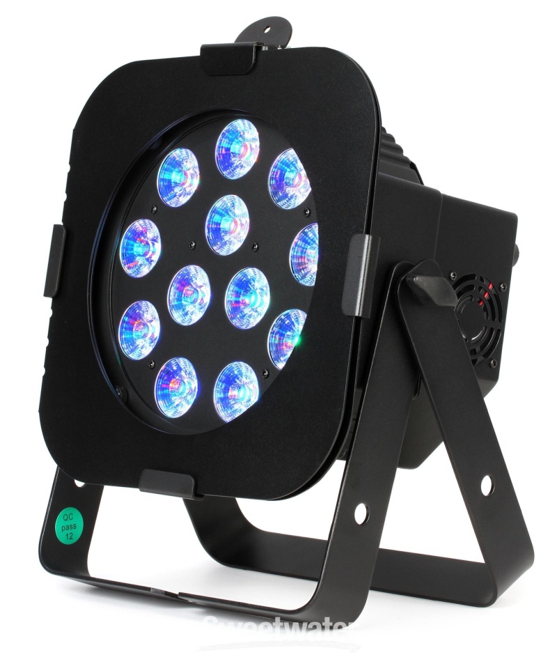 Adj 12Px Hex Rgbaw+Uv Led Par