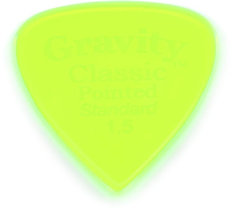 Gravity Picks Classic Pointed - Standard, 1.5Mm