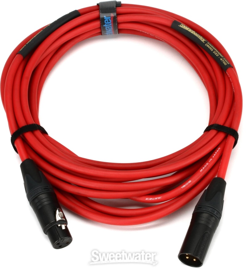 Pro Co Quad Xlr Cable - 20 Foot Red