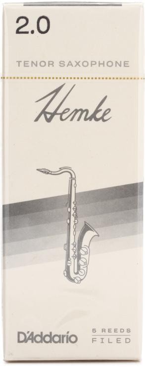 D'addario Rhkp5tsx200 - Frederick L. Hemke Tenor Saxophone Reeds - 2.0 (5-Pack)