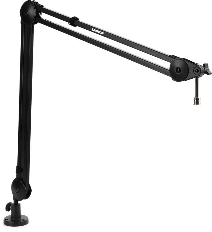 Samson 38 Inch Broadcast Microphone Boom Arm With Desk Clamp