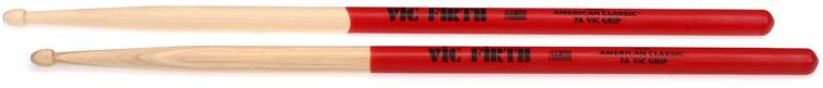 Vic Firth American Classic Drumsticks With Vic Grip - 7A - Wood Tip