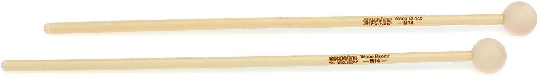 Grover Pro Percussion M14 Wood Block Mallets