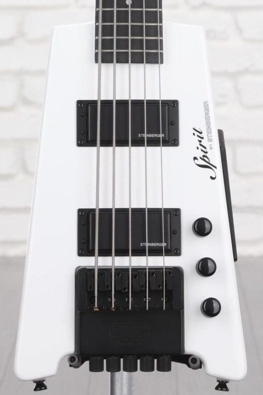 Steinberger Spirit Xt-25 5-String Bass Guitar - White