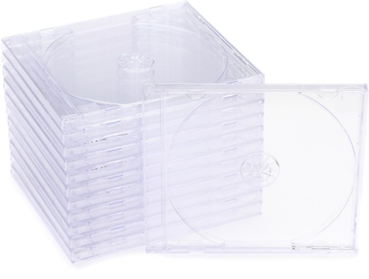 Maxell Standard Cd Jewel Case 12Pk Full-Size Cd Case