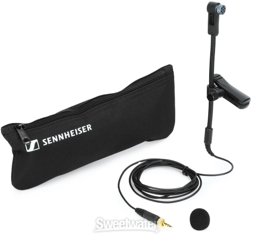 Sennheiser E 908 B Ew Clip On Saxophone Microphone For Evolution