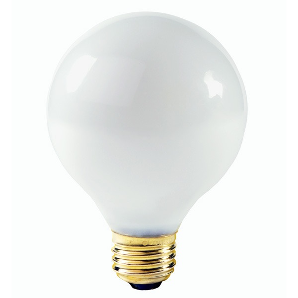 40 Watt - 3.8 In. Dia. - G30 Globe Incandescent Light Bulb