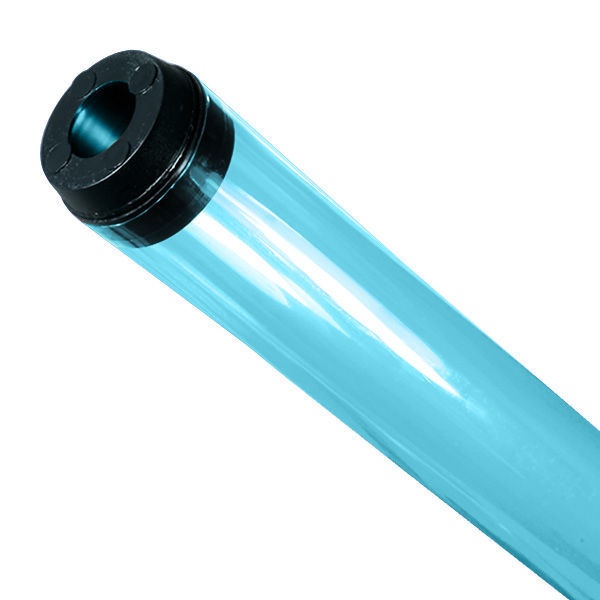 F40t12 - Light Blue - Fluorescent Tube Guard With End Caps