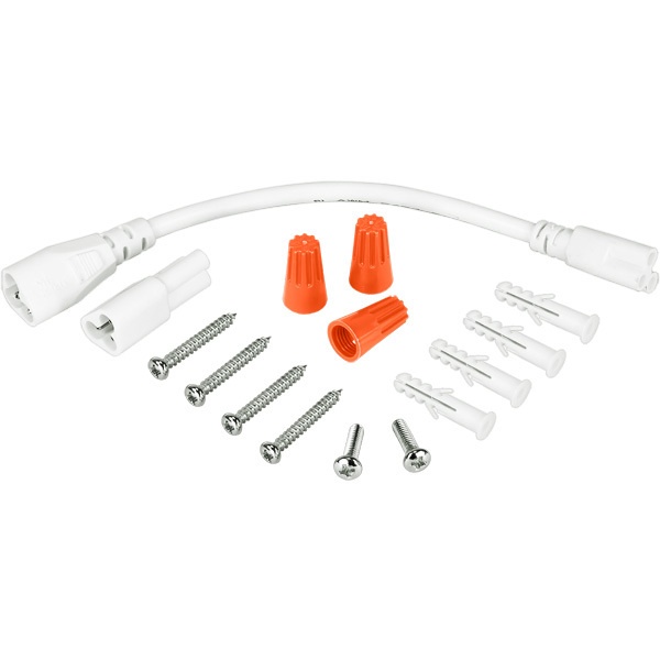 3500 Lumens - 40 Watt - 5000 Kelvin - 4 Ft. X 5 In. Led Wraparound Fixture