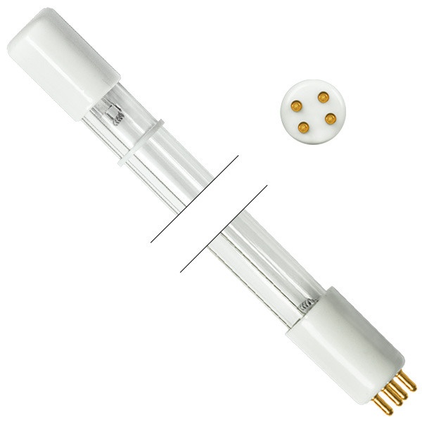 4 Pin - Single Ended - Uv Germicidal Preheated Lamp - 20 Watt - 17 In. Length - Plt Gph436t5l/4p