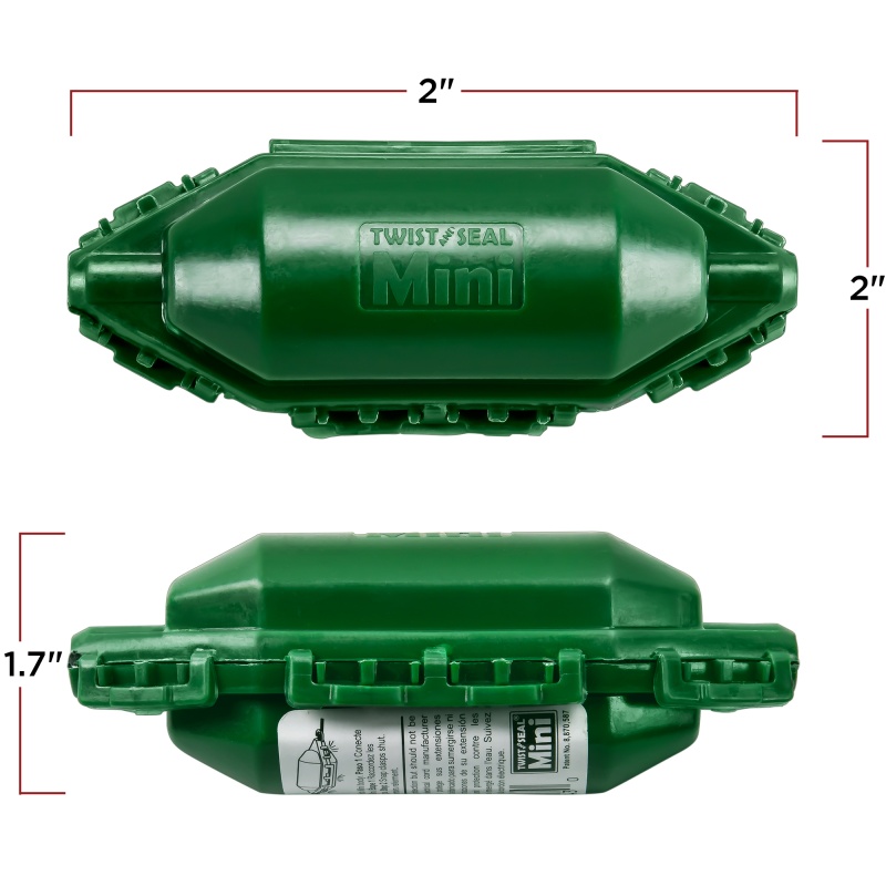 Twist And Seal Mini - 5 X 2 In. Cord And Plug Protector