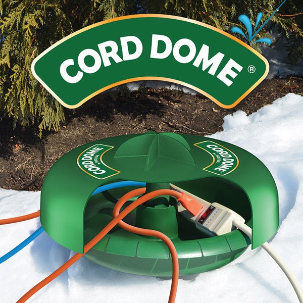 Twist And Seal Cord Dome - 14 In. Dia. Power Cord And Power Strip Protector